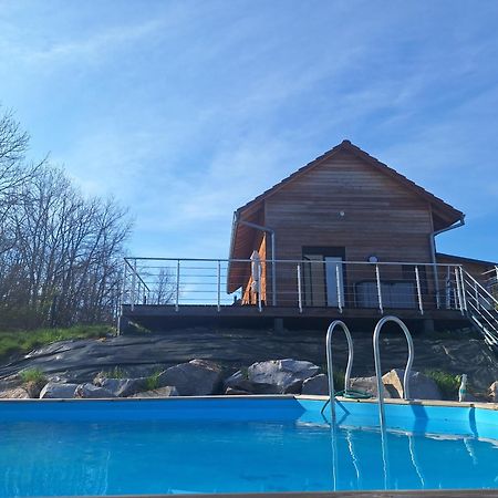Le Chalet Avec Piscine - 奥贝奈 外观 照片